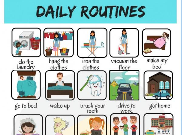 My daily routines!