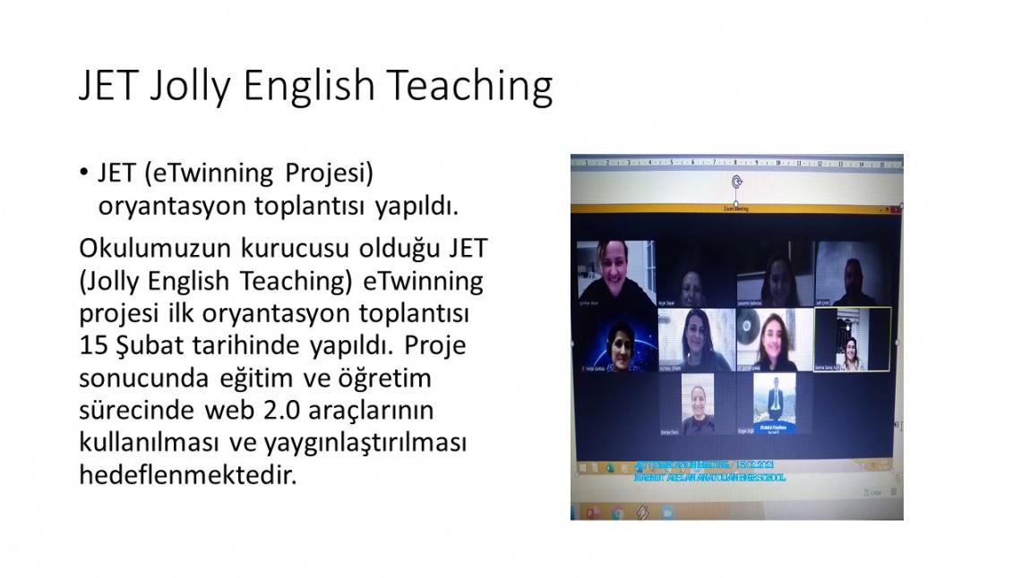 Jet Jolly English Teaching Projemiz